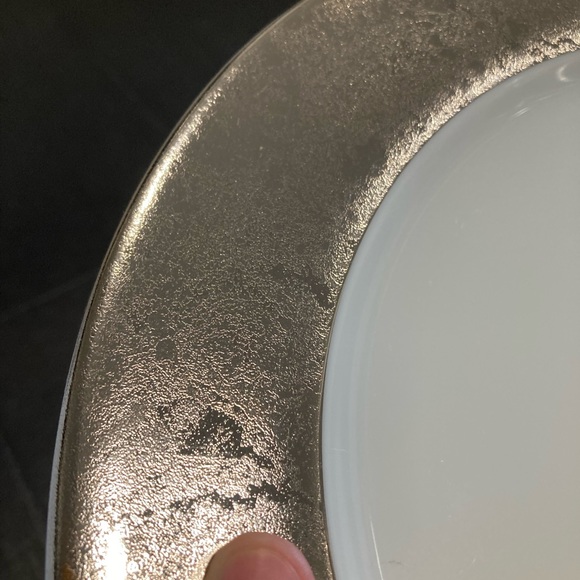 2 Philippe Deshoulieres Porcelaine de Limoges Plates - Picture 3 of 5